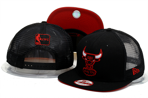 NBA Chicago Bulls NE Trucker Hat #07